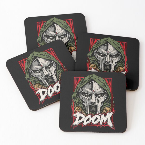 Item preview, DOOM Grungy Mask Heavy Metal Poster designed and sold by Gabriela Mihai.