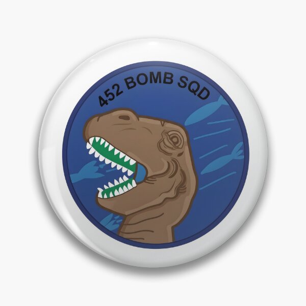 Item preview, USAAF 452nd Bombardment Squadron T-Rex Patch    designed and sold by CharlieDesings.