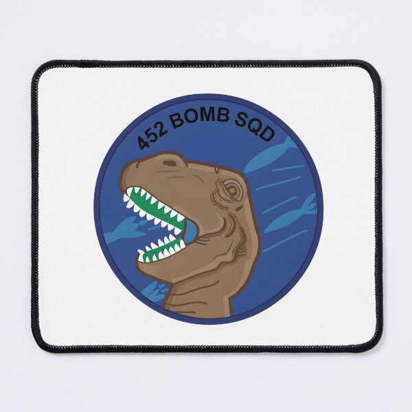 Item preview, USAAF 452nd Bombardment Squadron T-Rex Patch designed and sold by CharlieDesings.