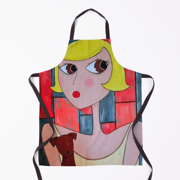 Item preview, Blonde Girl And Dog designed and sold by Diarta.