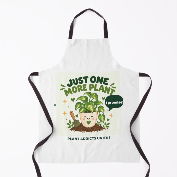 Item preview, Just One More Plant – Funny Plant Lover Pun designed and sold by GardenHub.