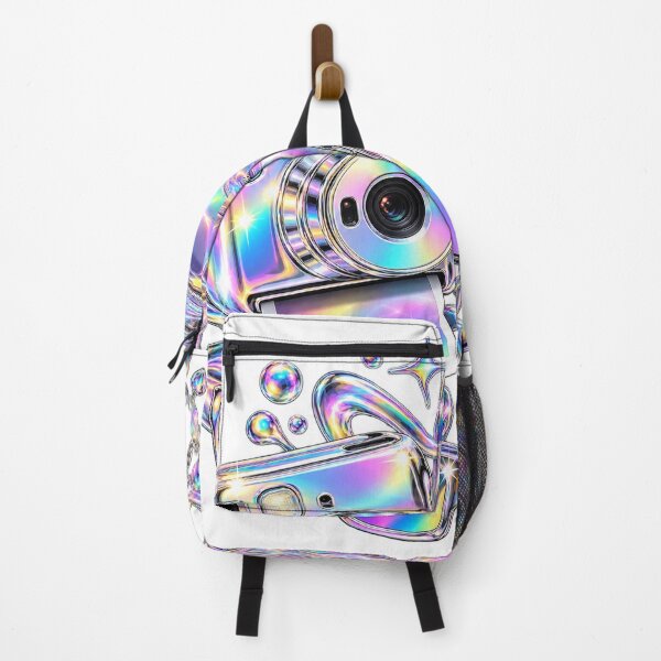 Item preview, Festival Weekend Kit - Chrome Rainbow 2020s Lifestyle Collage	 designed and sold by The198X.