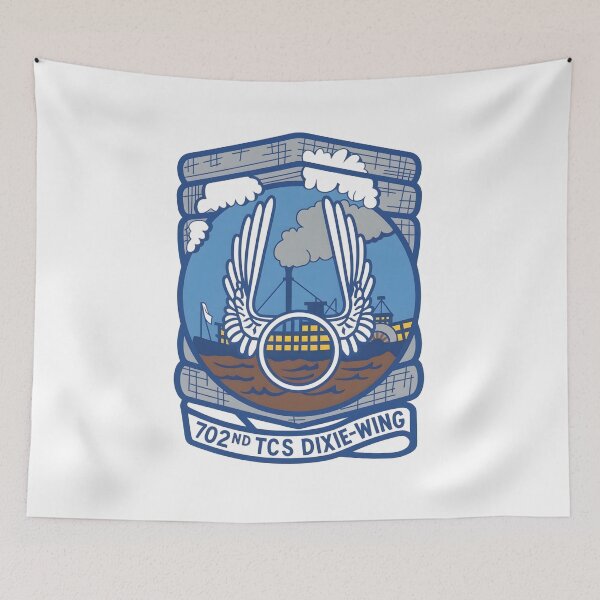 Item preview, USAF 702nd TCS Dixie-Wing Patch designed and sold by CharlieDesings.