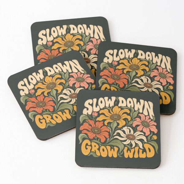 Item preview, Slow down and grow wild with flowers designed and sold by anytka.