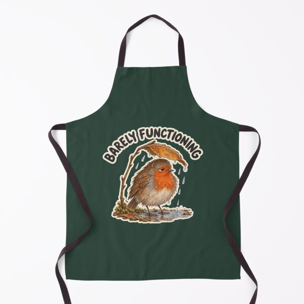 Item preview, Barely Functioning Robin designed and sold by ChirpInc.