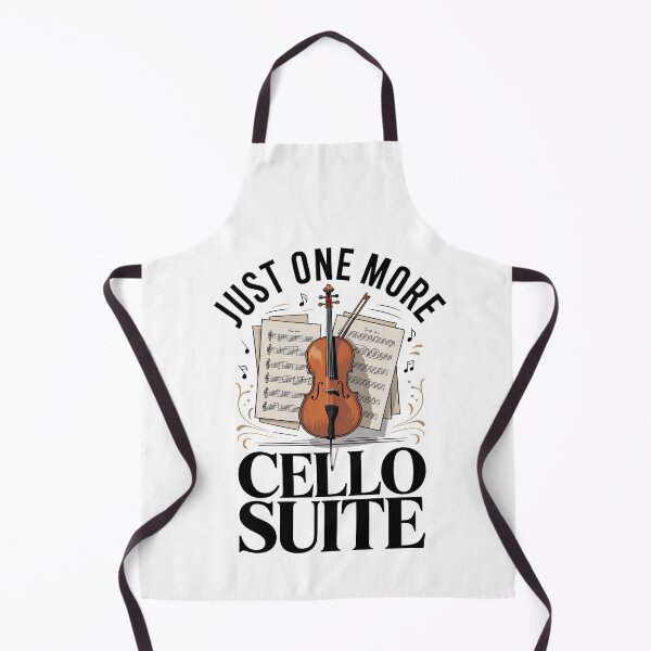 Item preview, Just One More Cello Suite - Funny Cellist Quote designed and sold by HappyDelights.