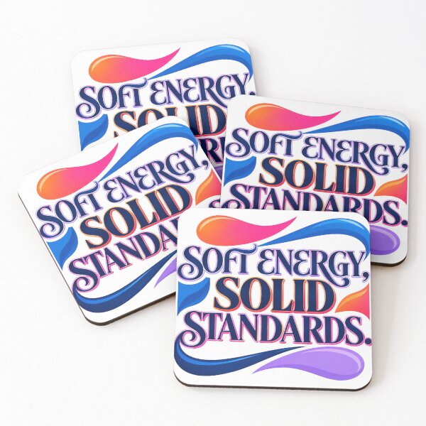 Item preview, Soft Energy Solid Standards. Bold Typography designed and sold by Aarvya Fashion Club ( A.F.C ).