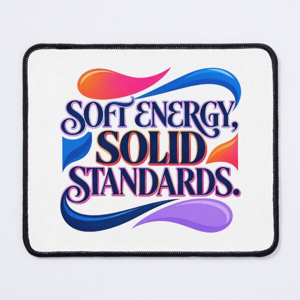 Item preview, Soft Energy Solid Standards. Bold Typography designed and sold by Aarvya Fashion Club ( A.F.C ).