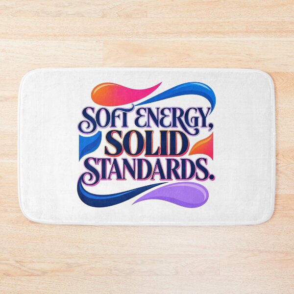 Item preview, Soft Energy Solid Standards. Bold Typography designed and sold by Aarvya Fashion Club ( A.F.C ).