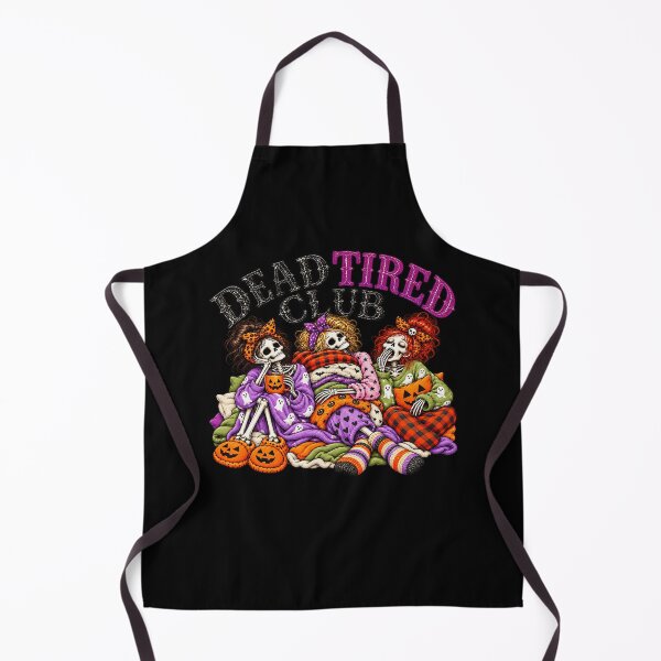 Item preview, Dead Tired Club Funny Skeletons Cozy Pajamas Halloween Slumber Party    designed and sold by JaPanAnimeSh8.
