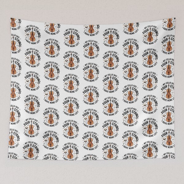 Item preview, Funny Cellist Quote designed and sold by HappyDelights.