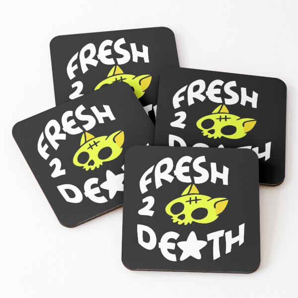 Item preview, Yellow Skull Like Cat Fresh 2 Death designed and sold by JamesBomDavis.