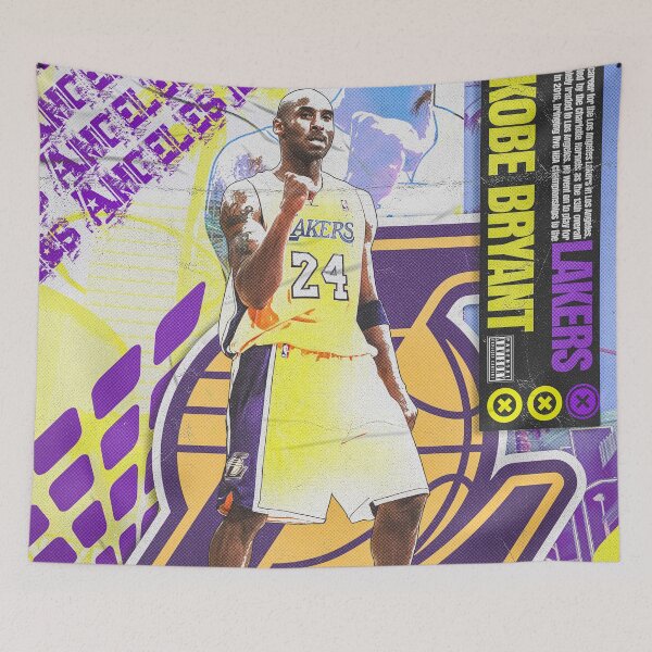 Item preview, Kobe Bryant Los Angeles Lakers #24 Mamba Mentality Graphic Poster designed and sold by Shopunte.