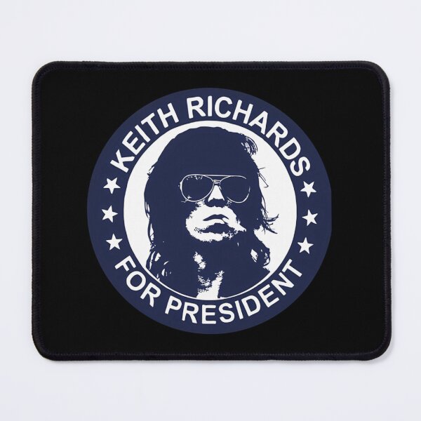 Item preview, Keith Richards For President Portrait Design designed and sold by MichaelReed-Art.