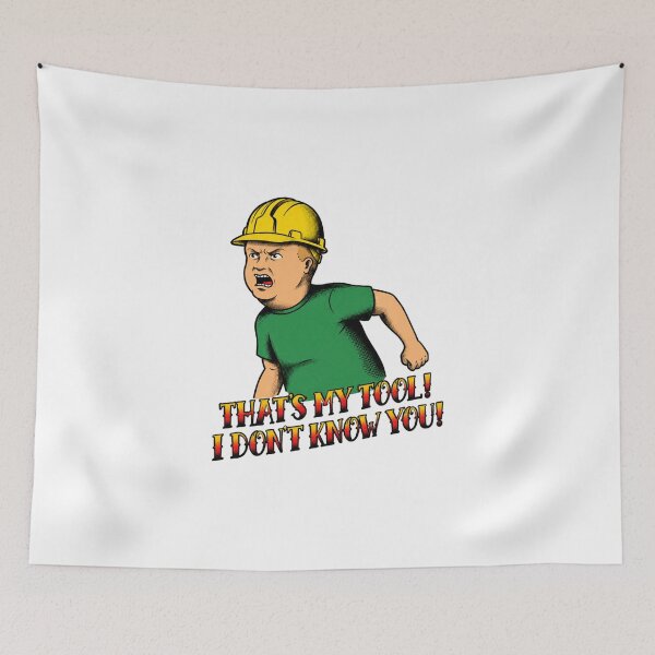 Item preview, That’s My Tool I Don’t Know You, Construction Worker, Tradesman Meme Hard Hat  designed and sold by stzl26.