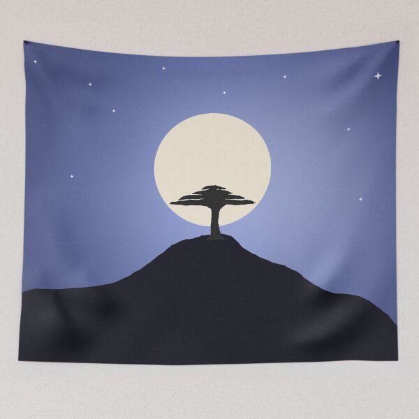 Item preview, Midnight Sanctuary: The Lonely Tree designed and sold by ArtisticJump.