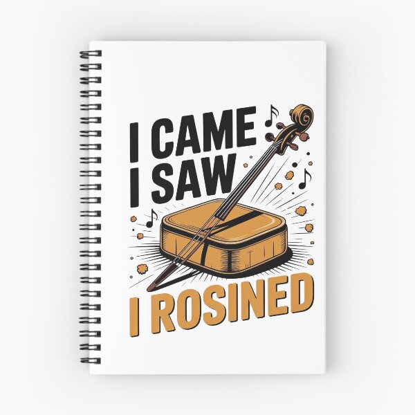 Item preview, I Came I Saw I Rosined - Funny Cello Player Quote designed and sold by HappyDelights.