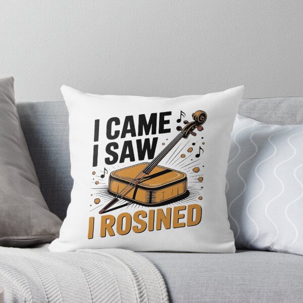 Item preview, I Came I Saw I Rosined - Funny Cello Player Quote designed and sold by HappyDelights.