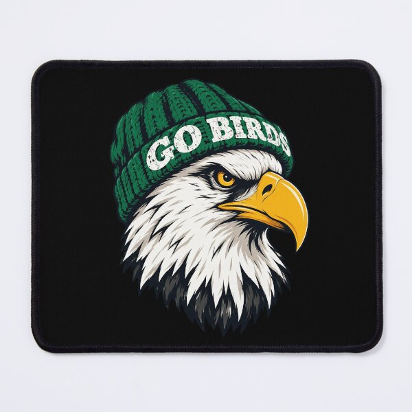 Item preview, Go Birds Eagle Beanie designed and sold by MyersbenjamArts.