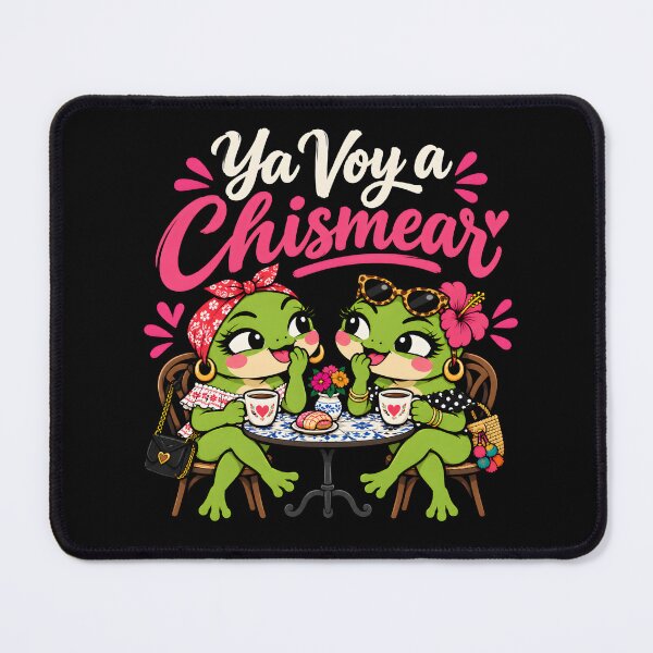 Item preview, Ya Voy a Chismear – Funny Frog Meme, Spanish Gossip & Cottagecore Chismosa designed and sold by ZyziowskyArt.