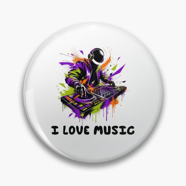 Item preview, I LOVE MUSIC designed and sold by binmaster3000.
