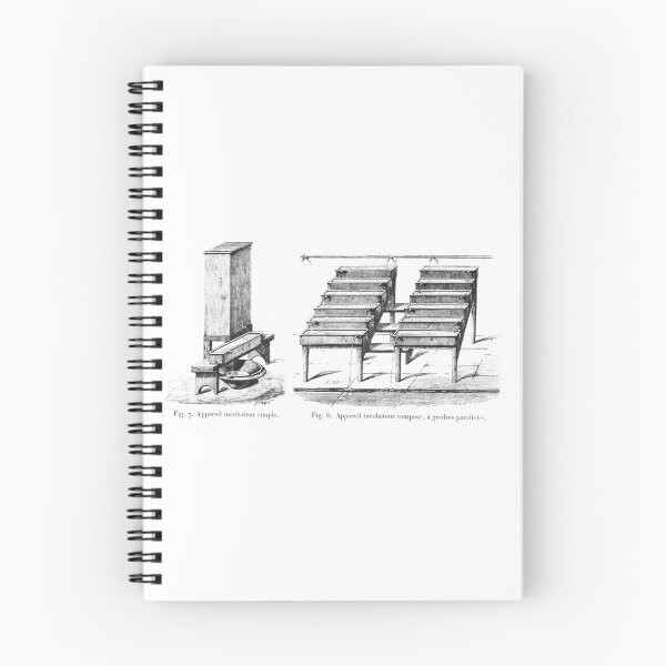 Item preview, Victorian Fish Incubation System Illustration designed and sold by Antique Science Press.