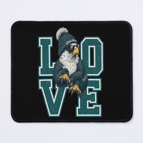 Item preview, Eagles Love Beanie designed and sold by MyersbenjamArts.