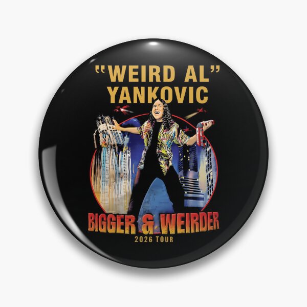Item preview, Weird Al Yankovic Bigger And Weirder 2026 Tour designed and sold by JamesBomDavis.