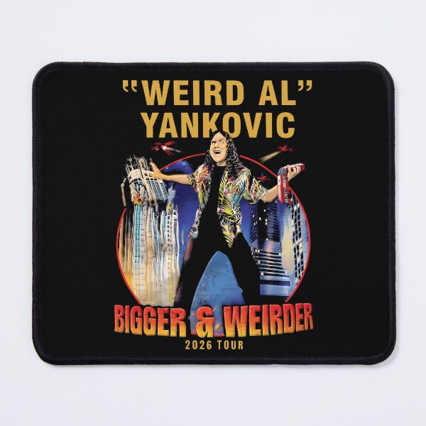 Item preview, Weird Al Yankovic Bigger And Weirder 2026 Tour designed and sold by JamesBomDavis.