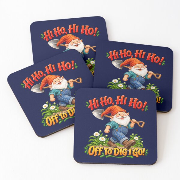 Item preview, Hi Ho, Hi Ho! Off to Dig I Go! Gardening Gnome designed and sold by TZehrfeldPhotos.