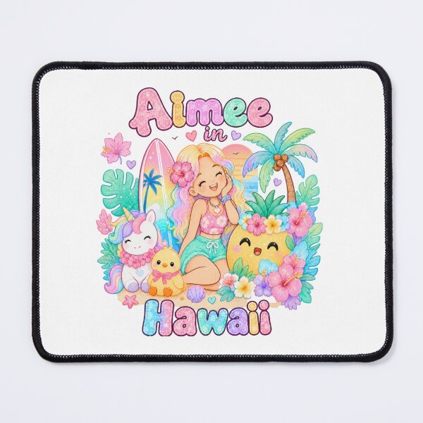 Item preview, Aimee Name Gift Kawaii Hawaii Pastel Summer designed and sold by TheChalkyFox.