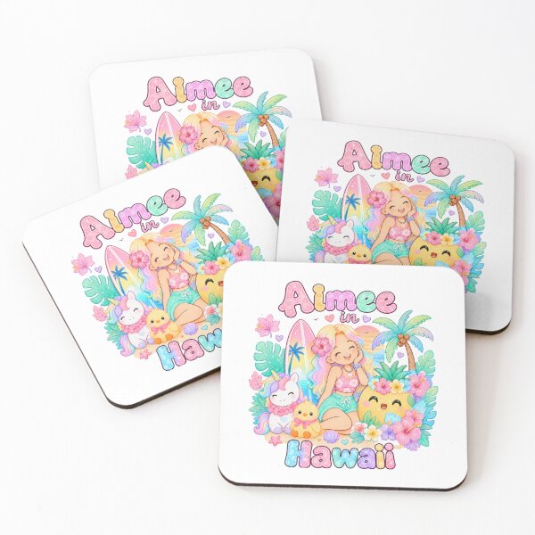 Item preview, Aimee Name Gift Kawaii Hawaii Pastel Summer designed and sold by TheChalkyFox.
