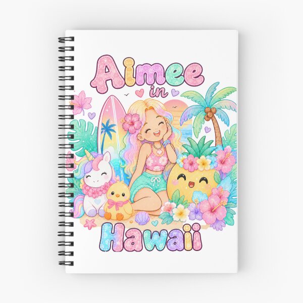 Item preview, Aimee Name Gift Kawaii Hawaii Pastel Summer designed and sold by TheChalkyFox.