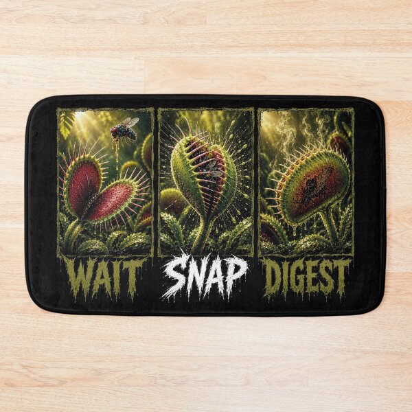 Item preview, Flytrap Dark Botanical Carnivorous Plant designed and sold by CrazySzoopWorld.