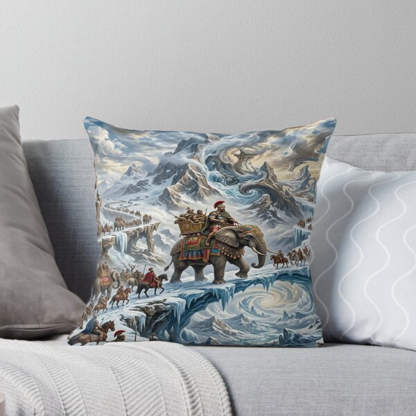 Item preview, Hannibal's Surreal Elephant Crossing the Alps designed and sold by Solomon-Ent-144.