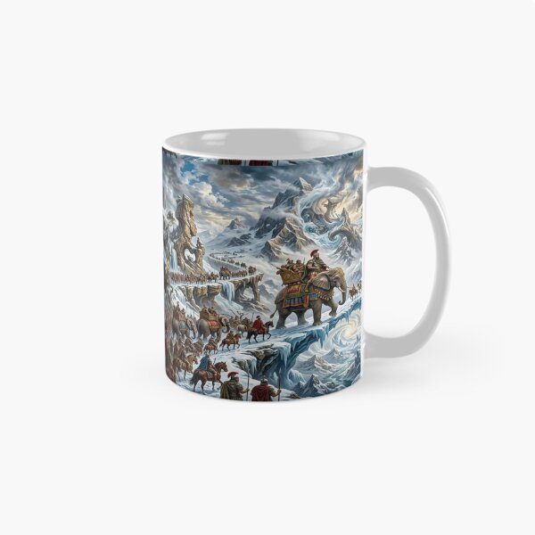 Item preview, Hannibal's Surreal Elephant Crossing the Alps designed and sold by Solomon-Ent-144.