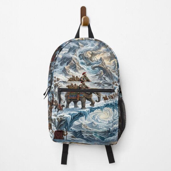 Item preview, Hannibal's Surreal Elephant Crossing the Alps designed and sold by Solomon-Ent-144.