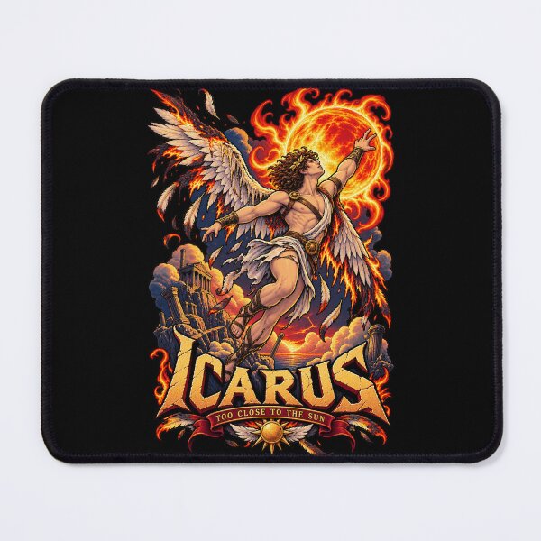 Item preview, Icarus Too Close to the Sun designed and sold by Gabriela Mihai.