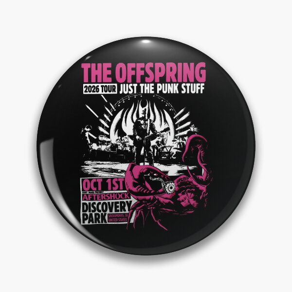 Item preview, The Offspring Tour Just The Punk Stuff Aftershock Festival 2026 designed and sold by JamesBomDavis.