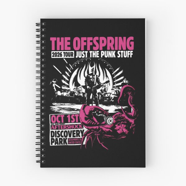 Item preview, The Offspring Tour Just The Punk Stuff Aftershock Festival 2026 designed and sold by JamesBomDavis.