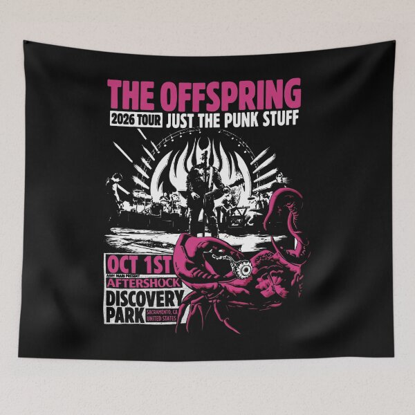 Item preview, The Offspring Tour Just The Punk Stuff Aftershock Festival 2026 designed and sold by JamesBomDavis.