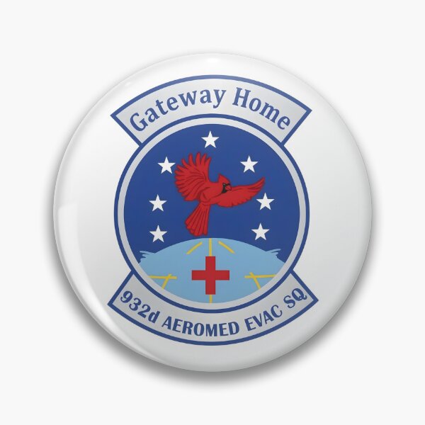 Item preview, USAF 932d Aeromedical Evacuation Squadron Gateway Home Patch    designed and sold by CharlieDesings.
