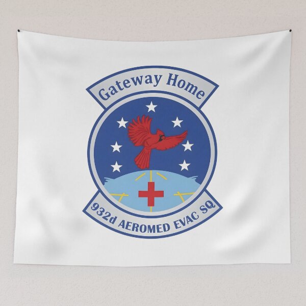 Item preview, USAF 932d Aeromedical Evacuation Squadron Gateway Home Patch    designed and sold by CharlieDesings.