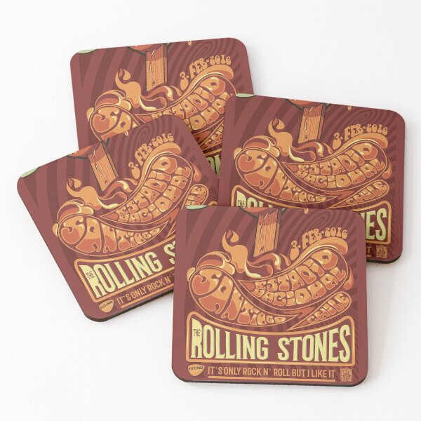 Item preview, The Rolling Stones Original Custom Vintage Music Band Tee Unique Poster Wall Art designed and sold by Cool Robot Bro..