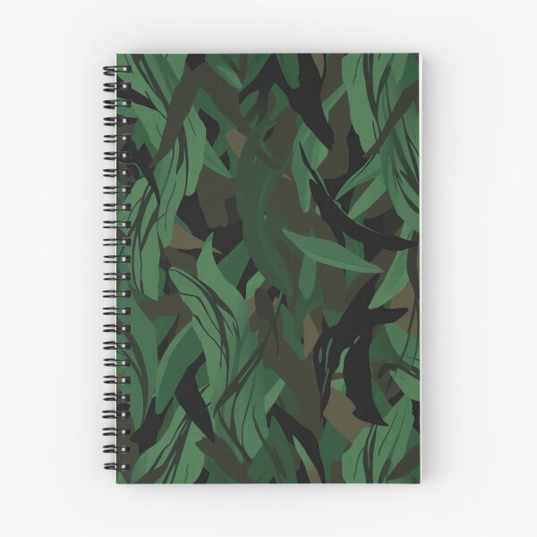 Item preview, Tropical Jungle Leaves Abstract Camouflage Pattern designed and sold by IntelliMindDesigns.