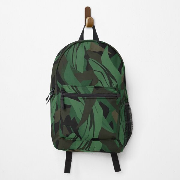 Item preview, Tropical Jungle Leaves Abstract Camouflage Pattern designed and sold by IntelliMindDesigns.