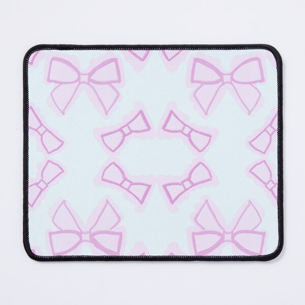 Item preview, Cute pink ribbon bow pattern in pencil style designed and sold by FoxPix.