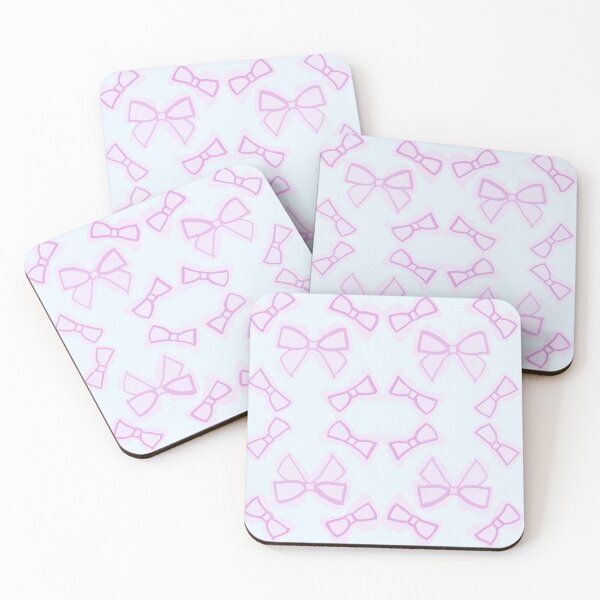 Item preview, Cute pink ribbon bow pattern in pencil style designed and sold by FoxPix.