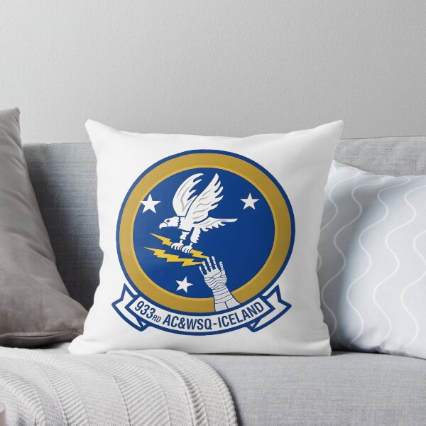 Item preview, USAF 933rd Aircraft Control and Warning Squadron Iceland Patch    designed and sold by CharlieDesings.