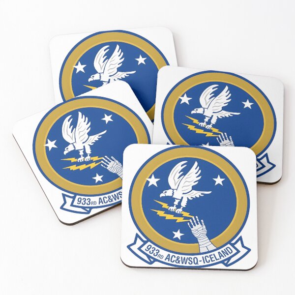 Item preview, USAF 933rd Aircraft Control and Warning Squadron Iceland Patch    designed and sold by CharlieDesings.